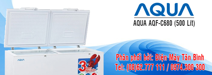 Tủ đ&ocirc;ng AQUA AQF-C680